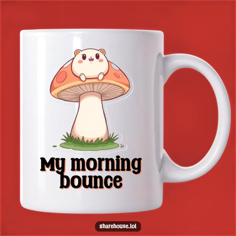 Funny Mushroom Creature Mug: A Hilarious Gift for Nature Lovers and Fun-Seekers