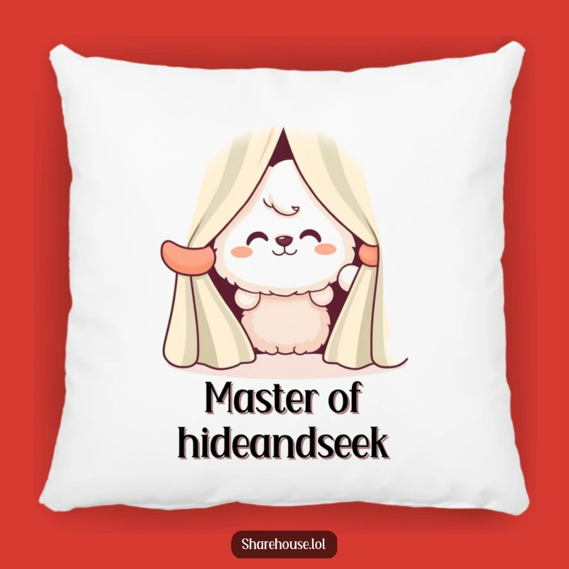 Funny Fluffy Peeking Pillow: Cozy Up with Playful Charm