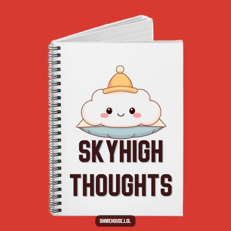 Funny Cloud Notebook: Jot Down Your Dreams with This Whimsical Journal